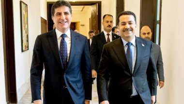 Nêçîrvan Barzanî li Bexdayê ye: Civîna bi Serokwezîrê Îraqê re dest pê kir