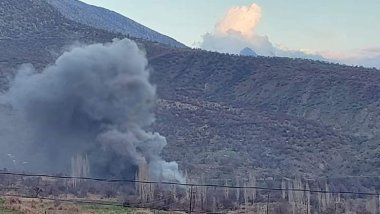 TSK, Duhok kırsalını bombaladı