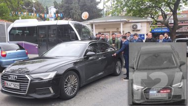 Sinan Ateş'i öldüren katilin kaçırıldığı çakarlı aracın görüntüsü ortaya çıktı