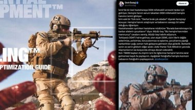 Ümit Özdağ’ın paylaştığı asker resmi, Kanada’daki bir askeri eğitim merkezinin afişi çıktı