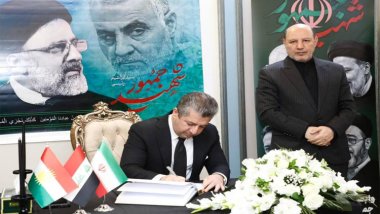 Mesrur Barzani, İran Cumhurbaşkanı Reisi’nin taziye merasimine katıldı