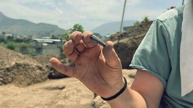 Soran'da 7 bin 500 yıllık volkanik taş bulundu