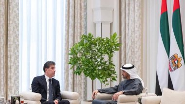 Başkan Neçirvan Barzani, BAE Devlet Başkanı ile bir araya geldi