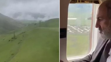 Ermenistan Başbakanı Paşinyan'ın helikopteri acil iniş yaptı