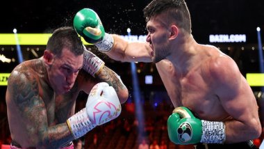 Kürt boksör rakibini planlanan saatten önce yere serdi