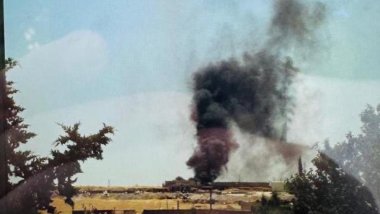 Kobani’de bir araca SİHA'lı saldırı