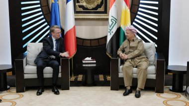 Serok Barzanî pêşwaziya Balyozê Fransayê li Iraqê kir