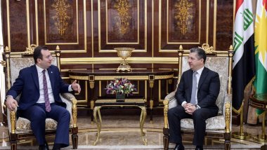 Serokwezîr Mesrûr Barzanî pêşwazî li Konsulê Giştî yê nû yê Tirkiyeyê kir