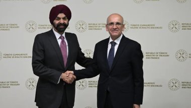 Şimşek, Dünya Bankası Başkanı'yla hangi konuları görüştüklerini açıkladı