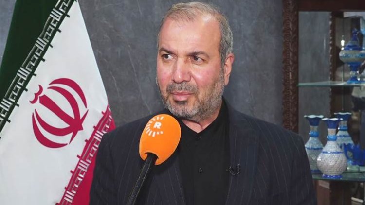Balyozê Îranê: Di asayîkirina pêwendiyan de roleke mezin a serdana Nêçîrvan Barzanî hebû