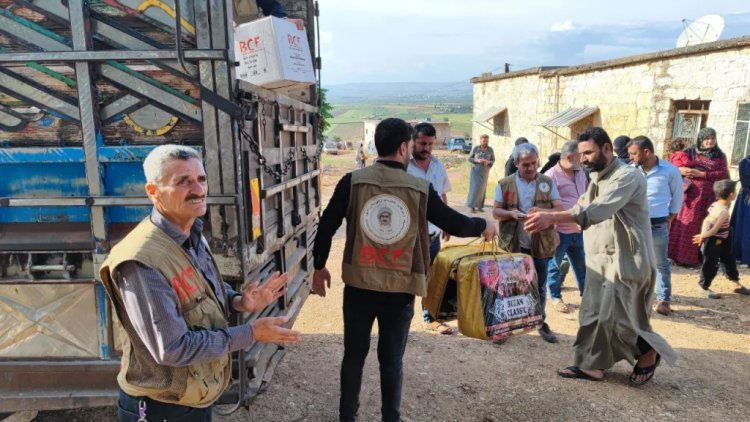 Barzani Yardım Vakfı’ndan yoksul ailelere yardım eli