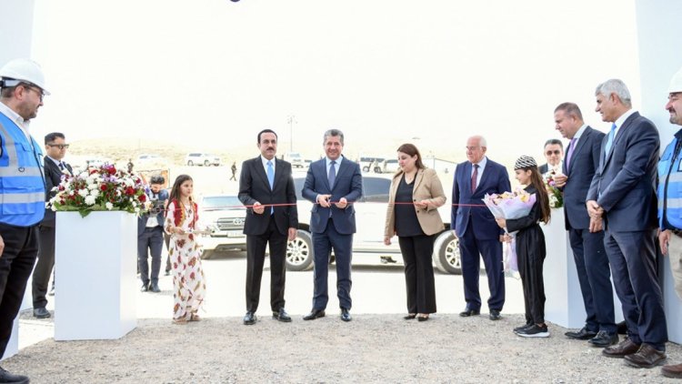 Serokwezîr Mesrûr Barzanî bendava Çemirgeyê vekir