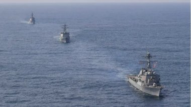 Hint-Pasifik'te tansiyon yükseliyor: Üç ülke ortak tatbikata başladı