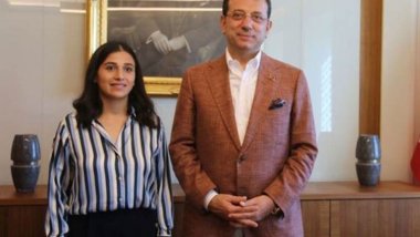 İmamoğlu, Hakkari Belediye Eşbaşkanı ile görüştü