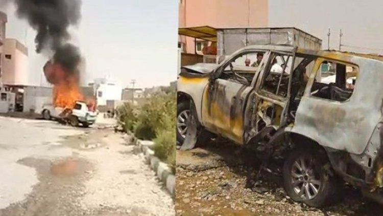 Otomobîla Berpirsê Liqê 22 ê PDKê li Kelarê teqiya