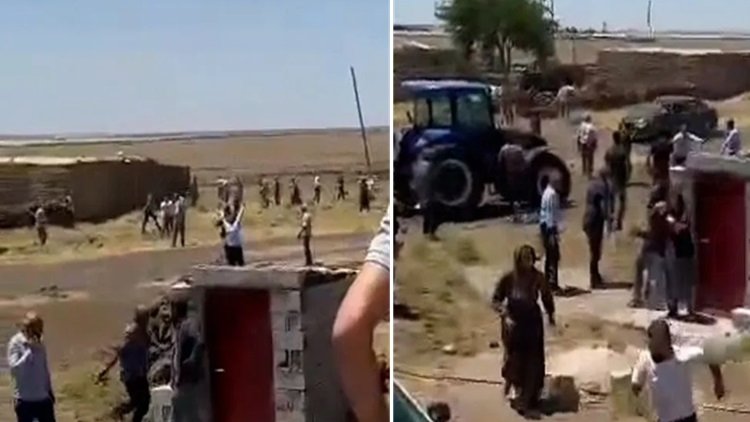Video - Mardin'de aşiretler arası büyük kavga! Köyler, evler ve hayvanlar yakıldı