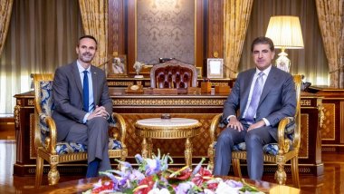 Neçirvan Barzani, Hollanda Başkonsolosu'nu kabul etti