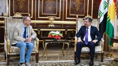 Mesrur Barzani, AB İlişkileri Ofisi Başkanı Beug'u kabul etti