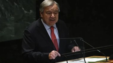 Guterres'ten Dünya liderlerine uyarı: "Hayal bile edilemez bir noktaya doğru gidiyoruz...''