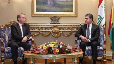Neçirvan Barzani, Fransa'nın Irak Büyükelçisi Durel ile bir araya geldi