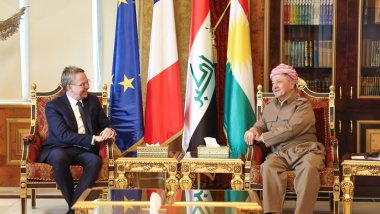 Başkan Barzani Fransa'nın Irak Büyükelçisi Patrick Durel'i kabul etti