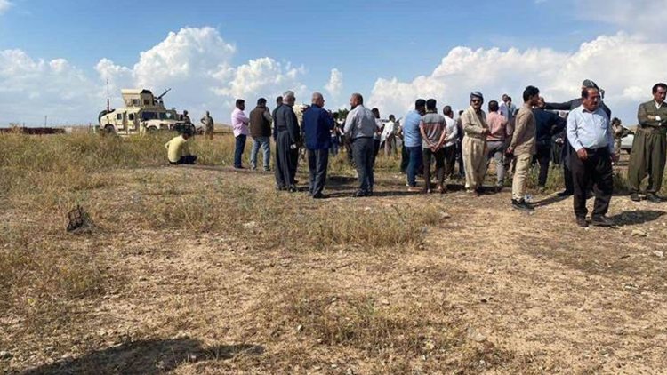Irak ordusu Kerkük’te  Kürt çiftçileri gözaltına aldı