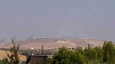 Kobani'ye bağlı Sırrin kasabasına SİHA saldırısı düzenlendi