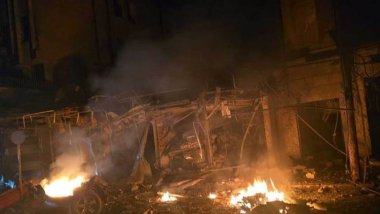 Menbic’de bombalı araçla saldırı