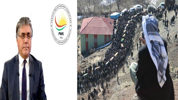 Serokê PWKê Mustafa Ozçelîk: Şehîdên Robozkê ji me re dibêjin ‘bi hişmendîyeke neteweyî, hevkarîyên xwe pêk bînin’