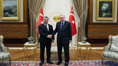 Mesrûr Barzanî û Erdogan civiyan