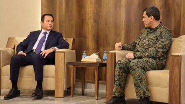 Nûnerê Serok Barzanî û Mezlûm Ebdî civiyan