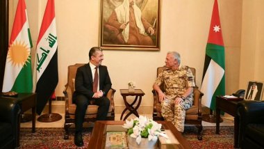 Serokwezîrê Herêma Kurdistanê û Şahê Urdinê civiyan