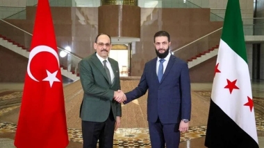 İbrahim Kalın, Şam'da Ahmed Şara ile görüştü