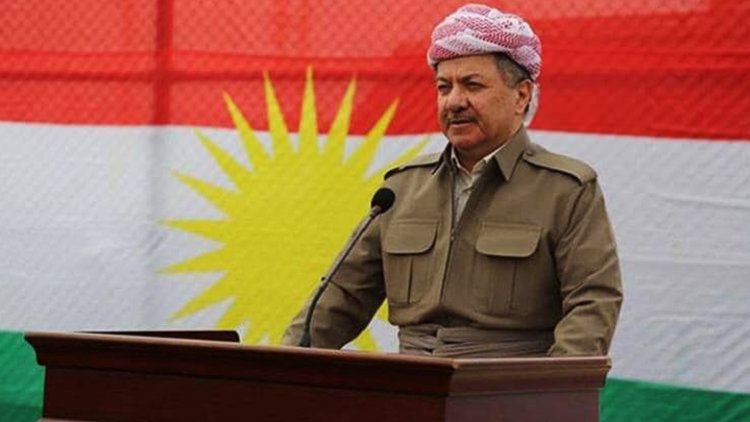 Serok Barzanî: Serhildan peyameke ron bû ku gelê Kurdistanê zindî ye û azadiyê dixwaze