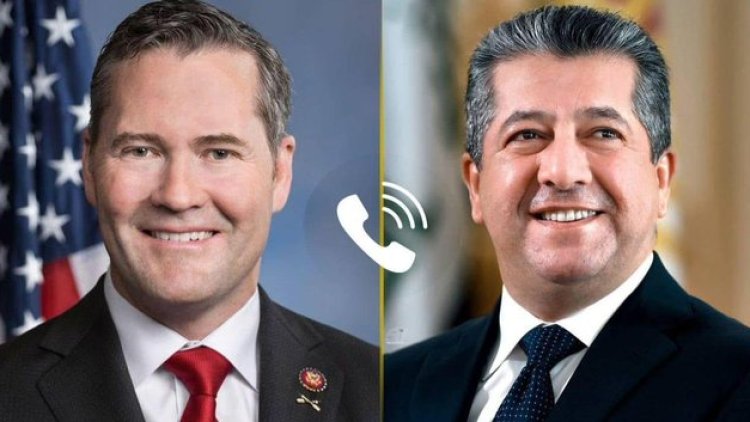 Mesrûr Barzanî û Michael Waltz: Divê hinardekirina petrola Kurdistanê dest pê bike
