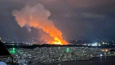 İsrail uçaklarından Lazkiye Limanı'na hava saldırısı