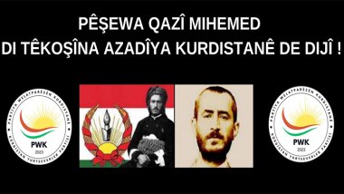 PWK: Pêşewa Qazî Muhammed ve Arkadaşlarını Saygıyla Anıyoruz
