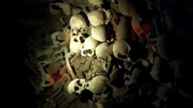 Nusaybin: Kilisenin sığınağında yüzlerce kafatası ve kemik çıktı