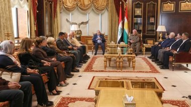 Başkan Barzani Arap yazar ve aydınlardan oluşan bir heyeti kabul etti