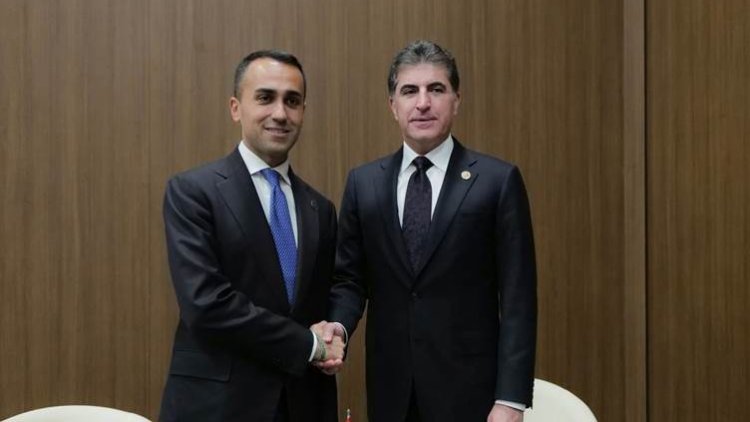 Neçirvan Barzani, AB Temsilcisi ile bir araya geldi