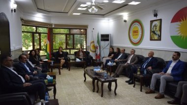 HAK-PAR Merkezi Kadın Komisyonu Hewler'de ENKS'yi ziyaret etti