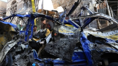 Husiler: ABD, Sana ve Marib kentlerine 4 hava saldırısı düzenledi