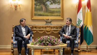 Neçirvan Barzani ile Mazlum Abdi arasında görüşme