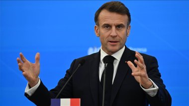 Macron, Putin'in 'yalan söylemeyi bırakması' gerektiğini ifade etti