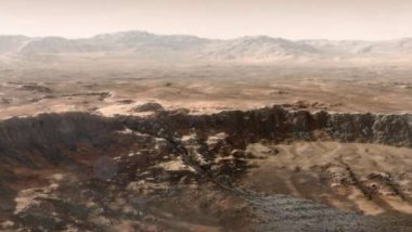 Mars'ta bir zamanlar kar ve yağmur yağıyormuş