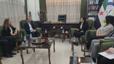 Îlham Ehmed bi Heyeta DEM Partiyê re civiya