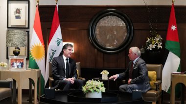 Neçirvan Barzani, Kral Abdullah ile görüştü