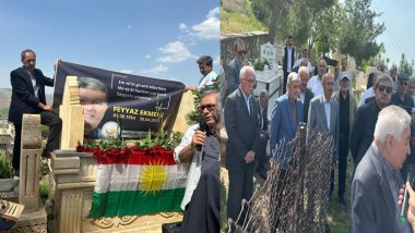 PWKyê li Kercewsê li ser mezelê wî welatperwerê kurd Feyyaz Ekmen bibîranî