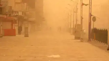 İran'ı kum fırtınası vurdu: 802 kişi hastanelik oldu
