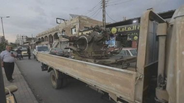 AA: Şam'da Dürzi silahlı gruplar, ağır silahlarını teslim etmeye başladı